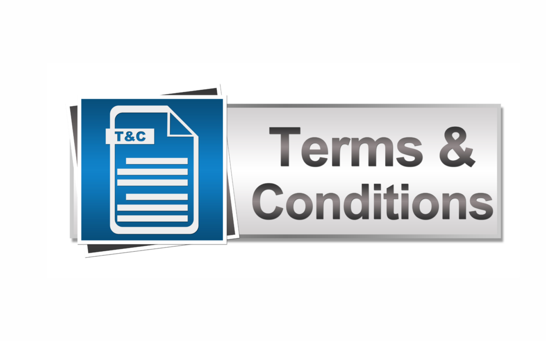 Terms and conditions of sale